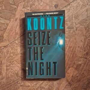 Seize the Night - Black & Teal Paperback